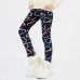 【3Y-12Y】Girls Stylish Leopard And Flowers And Cartoon Print Thickened Fleece Leggings