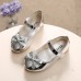 Girl Sequin Bow Knot Princess Shoes