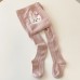 Girl Cute Cotton High Stretch Rabbit Jacquard Anti-pilling Tights