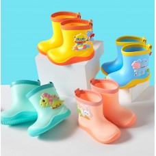 Unisex Kids Cartoon Pattern Rain Boots